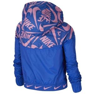 New Girls Nike Windbreaker With Hoodies